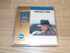 Minolta portrait card for sale  STOKE-ON-TRENT
