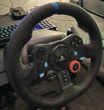 Logitech G29 Driving Force Racing Wheel and Floor Pedals do PS5, PS4, PC, Mac, używany na sprzedaż  Wysyłka do Poland