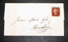 1844 penny red for sale  OXFORD