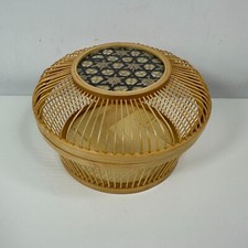 Vtg asian woven for sale  Hudson