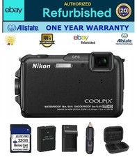 Pacote de câmera digital Nikon COOLPIX AW110 Wi-Fi à prova d'água 🛡️ eBay recondicionado, usado comprar usado  Enviando para Brazil