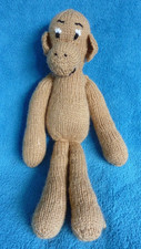 Hand knitted monkey for sale  BROMLEY