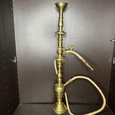 Usado, Cachimbo de água vintage lindo bronze argilê design gravado comprar usado  Enviando para Brazil