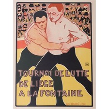 Tournoi lutte liege d'occasion  Expédié en Belgium