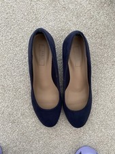 Collection navy suede for sale  PETERBOROUGH