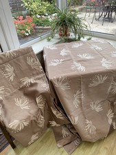 New flocked satin for sale  WILMSLOW