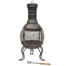 Sale steel chiminea for sale  BRADFORD