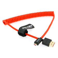 Usado, Cabo enrolado trançado 8K 2.1 micro HDMI para HDMI completo para Atomos Ninja V 4K 60P comprar usado  Enviando para Brazil
