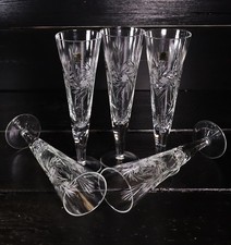 Crystal sektkelch 5er gebraucht kaufen  Oeversee