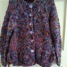 Ladies handknitted cardigan. for sale  WILLENHALL
