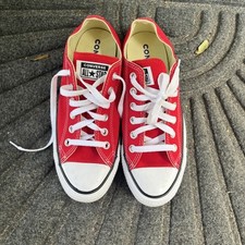 Tênis unissex Converse Chuck Taylor All Star vermelho tamanho M9696 masculino 6 feminino 8 comprar usado  Enviando para Brazil