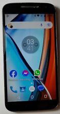Smartphone Motorola Moto G4 preto desbloqueado 16GB funcionando bem #85B  comprar usado  Enviando para Brazil
