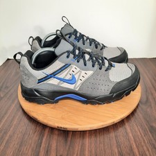 Tênis Nike ACG Salbolier Masculino Tamanho 10 Cinza Preto Azul Camurça Caminhada 2011 comprar usado  Enviando para Brazil