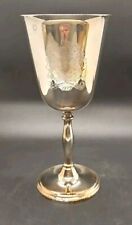 Silver plated goblet for sale  LOWESTOFT