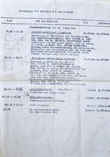 Riginal dienstplan wehrmacht gebraucht kaufen  Eckernförde