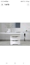 Modern white high for sale  BURNLEY