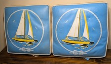 Almofada de assento vintage madeira fluxo barco salva-vidas decoração cabine barco flutuante, usado comprar usado  Enviando para Brazil