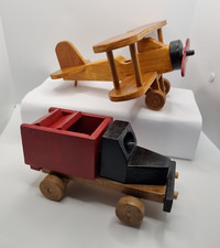 Wooden toys plane for sale  DARTFORD