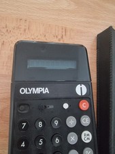 Calcolatrice olympia vintage usato  Spedire a Italy