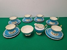 Vintage blue gold for sale  LEOMINSTER