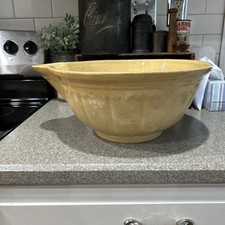 Antique inch yelloware for sale  Hayes