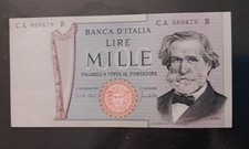 Banconota mille lire usato  Italia