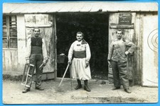 Cpa photo soldats d'occasion  Fagnières