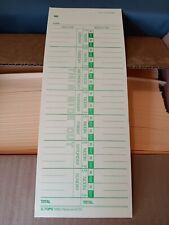 Tops time cards for sale  Lansing