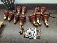 Chair legs brass for sale  SUTTON-IN-ASHFIELD