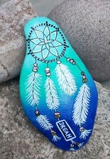 Bemalter stein traumfänger gebraucht kaufen  Zwickau