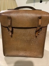 Vintage leather pannier for sale  PENZANCE