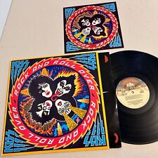 (VG+) KISS "Rock And Roll Over" LP Vinyl OG 1st Press 1976 With STICKERS INSERT comprar usado  Enviando para Brazil