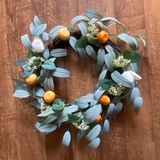 Orange wreath decoration for sale  Denver