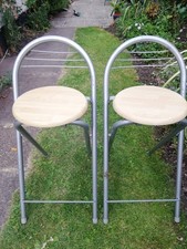 Pair folding bar for sale  DERBY
