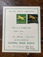 1964 boy scouts for sale  NOTTINGHAM