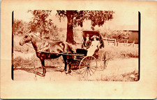Antique rppc real d'occasion  Expédié en Belgium