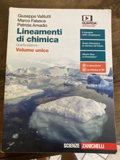 Lineamenti chimica. quarta usato  Roma