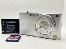 [Quase em perfeito estado] Panasonic Lumix DMC-FX33 prata 8.1MP câmera digital compacta Japão, usado comprar usado  Enviando para Brazil