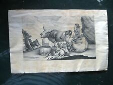 Antico disegno acquerello usato  Velletri