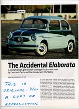 1956 fiat 600 for sale  Utica