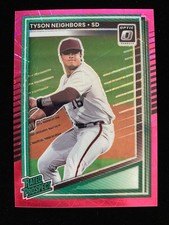 2025 Panini Donruss Optic TYSON NEIGHS Rookie PINK VELOCITY PRIZM #/79 RC SP comprar usado  Enviando para Brazil