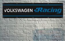 Banner Volkswagen Racing 2x8 pés VW Jetta Passat Golf para decoração de caverna de homem de garagem comprar usado  Enviando para Brazil