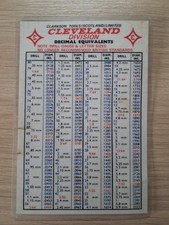 Cleveland division decimal for sale  WREXHAM