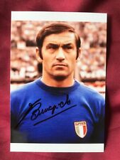 Autografo tarcisio burgnich usato  Guidonia Montecelio