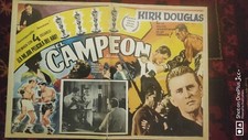 Raro pôster de filme mexicano O Campeão. Kirk Douglas 1949 .boxing original  comprar usado  Enviando para Brazil
