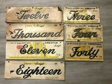 Vintage creative script for sale  San Luis Obispo