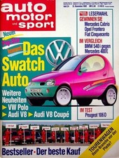 3) Auto Motor Sport AMS 24/1992 - Opel Vectra A GT 16V  - Mercedes 300 CE-24 W1 comprar usado  Enviando para Brazil