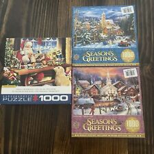 Lot christmas jigsaw for sale  Inman