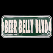 Usado, Cerveja Barriga Blvd Street Sign Joke Funny Fat Guy Pot Belly Belt Fivela comprar usado  Enviando para Brazil