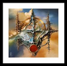 ALEGRÍA CON ESTRUCTURA | Impresión de bellas artes firmada a mano | Giclée | Arte de pared decoración del hogar segunda mano  Embacar hacia Mexico